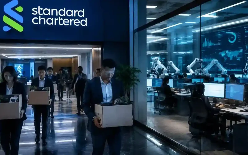 Standard Chartered AI Job Cuts: Bank to Slash 7,800 Roles by 2030
